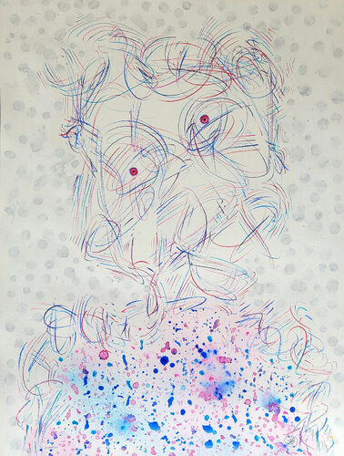 Teenage Wasteland - Portrait of the Artist as a Young Man von Peter Sahlman, Werk auf Papier kaufen auf Singulart