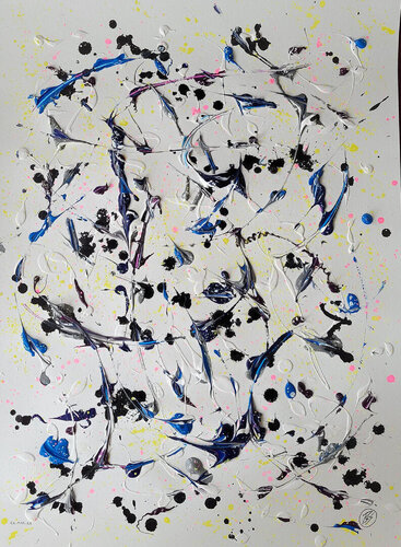 Iterative Gradient Descent into a FeedForward Neural Network von Peter Sahlman, Werk auf Papier kaufen auf Singulart