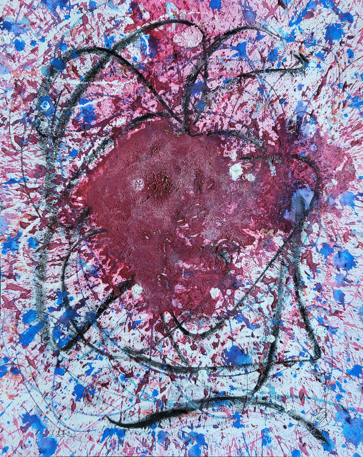 Quaking Quintic Kahler Calabi IV Peter Sahlman Werk auf Papier zu verkaufen