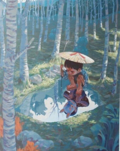 Mark Jeffrey R.santos 原画　一点もの　unique Mark Jeffrey R.santos 原画 一点もの unique