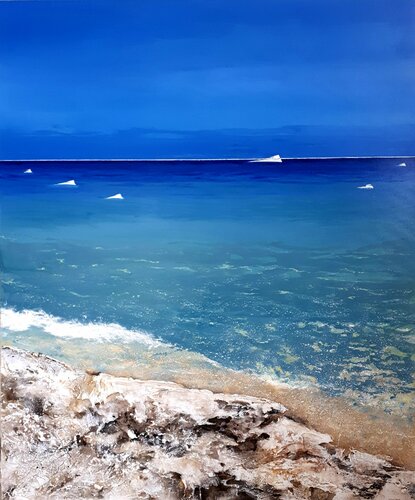 SC_180_"CALM" von Martina Hartusch, Malerei kaufen auf Singulart