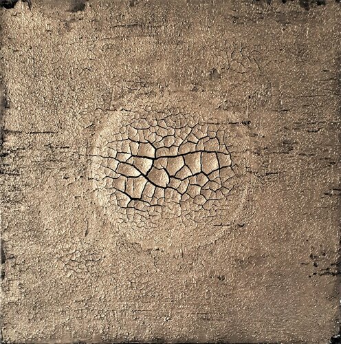 SMC_81_"Golden Moon" di Martina Hartusch, Pittura in vendita su Singulart