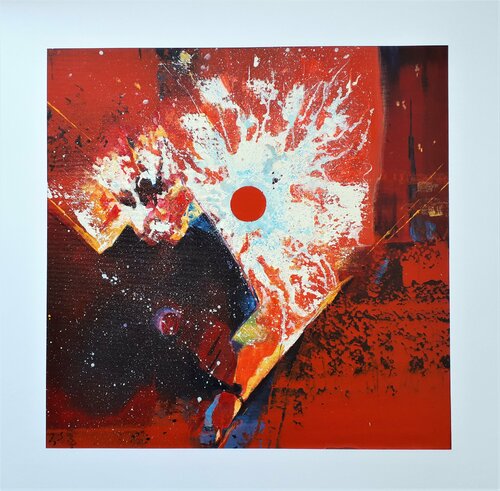 C_38_"Tequila Sunrise" von Martina Hartusch, Malerei kaufen auf Singulart