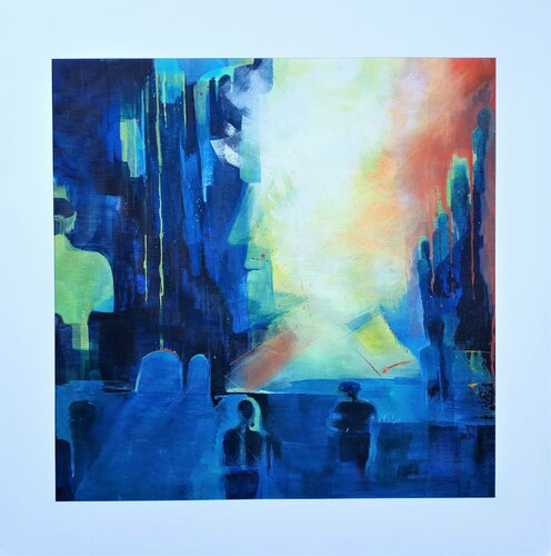 C_91_"Mysterium" by Martina Hartusch, Painting for Sale on Singulart