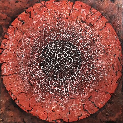 SMC_155_"turn pain into power" van Martina Hartusch, Schilderij te koop op Singulart