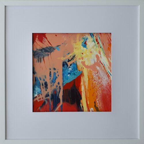C_83_"brightly-coloured_dream" by Martina Hartusch, Painting for Sale on Singulart