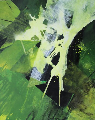 C_126_"Lily" von Martina Hartusch, Malerei kaufen auf Singulart