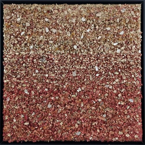 SMC_167_Golden Red by Martina Hartusch, 絵画 for Sale on Singulart