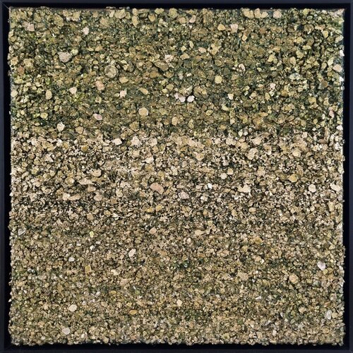 SMC 168_Golden Green par Martina Hartusch, Peinture en vente sur Singulart