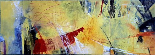 SC 23_sunny garden by Martina Hartusch, 회화 for Sale on Singulart