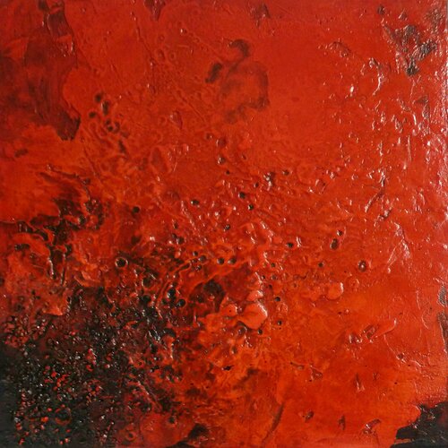SMC_73_"eruption_2" van Martina Hartusch, Schilderij te koop op Singulart