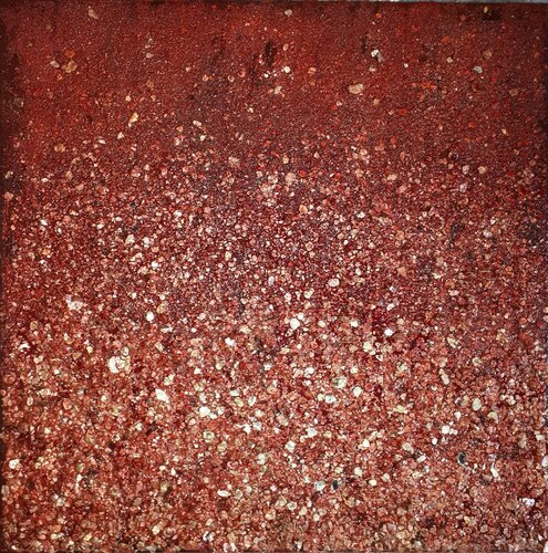 SMC_146_"Sparkling Red" by Martina Hartusch, Painting for Sale on Singulart