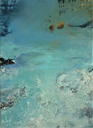 SC_82_"FREEZING_I" von Martina Hartusch, Malerei kaufen auf Singulart