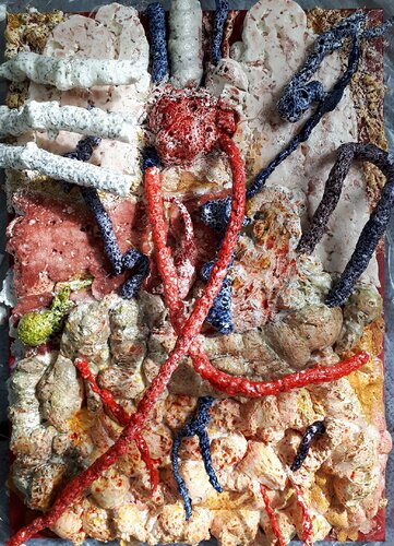 SC_88_"BODY" by Martina Hartusch, Painting for Sale on Singulart