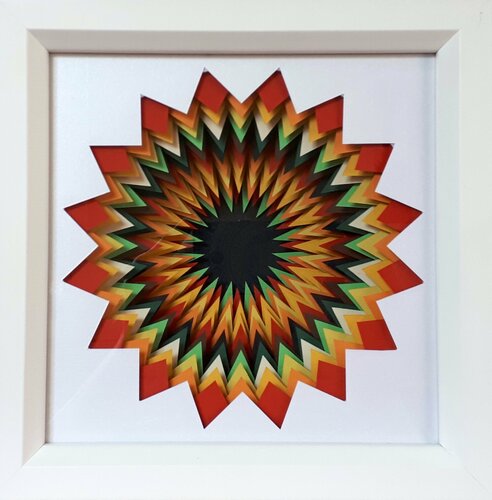 PO_10_"gipsy star" par Martina Hartusch, Œuvre sur papier en vente sur Singulart