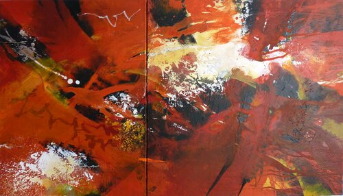 C_25_"Dionaea" von Martina Hartusch, Malerei kaufen auf Singulart