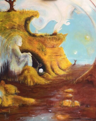 Durchgang von Mo Güttinger, Malerei kaufen auf Singulart