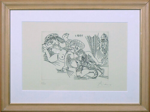baccanale van Pablo Picasso, Afdruk te koop op Singulart