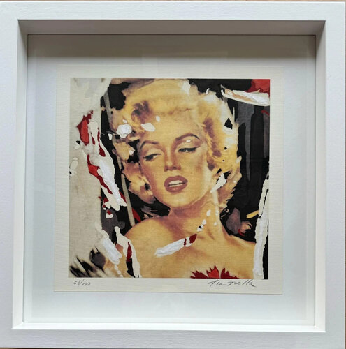 MARILYN I VOLTI II van Mimmo Rotella, Afdruk te koop op Singulart
