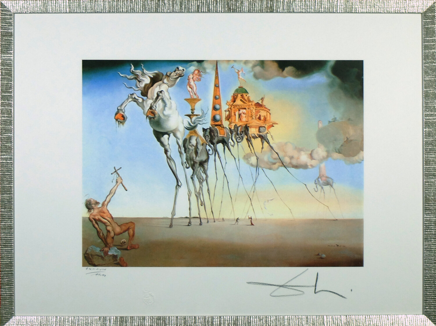 san sebastiano Salvador Dalí Werk op papier te koop