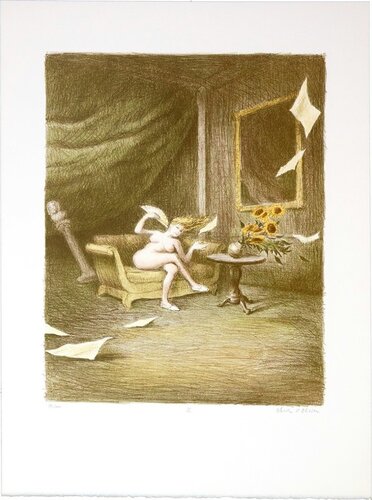 II Lady wind's fan by Olivier O. Olivier, Print for Sale on Singulart