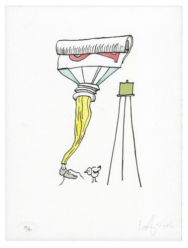Tube de dentifrice by Lars Nørgård, Print for Sale on Singulart