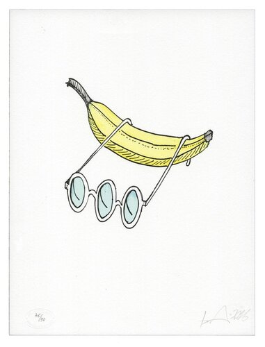 Banane by Lars Nørgård, Print for Sale on Singulart
