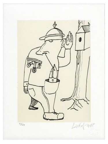 Médaille van Lars Nørgård, Afdruk te koop op Singulart