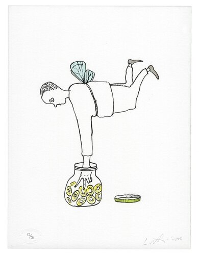Homme papillon by Lars Nørgård, Print for Sale on Singulart