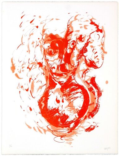 Le changement en mauvais esprit van Jacques Grinberg, Afdruk te koop op Singulart