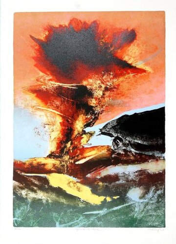 Ignimbrite Noire von Marie-Dolma Chophel, Druck kaufen auf Singulart