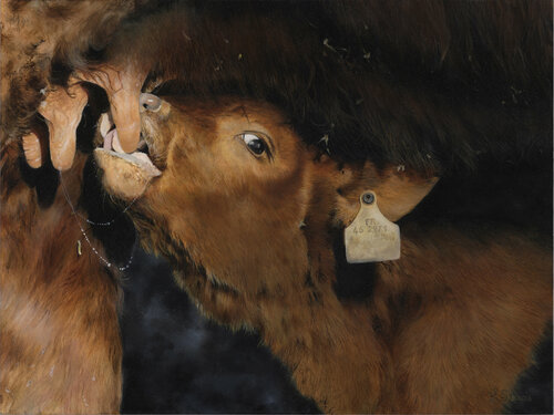 "Miam!" von Laurence Saunois, Malerei kaufen auf Singulart