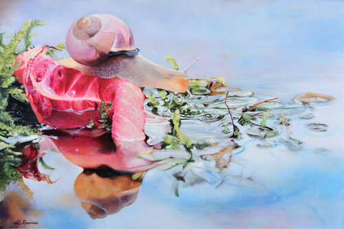 Ordinary wildlife de Laurence Saunois, Pintura a la venta en Singulart