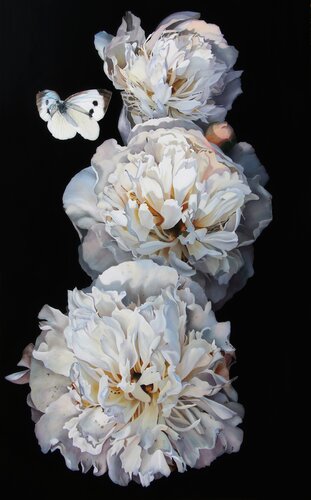 Un ange au Paradis von Laurence Saunois, Malerei kaufen auf Singulart