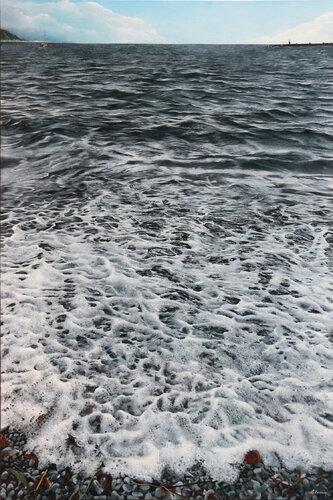 Horizons Lointains by Laurence Saunois, Painting for Sale on Singulart