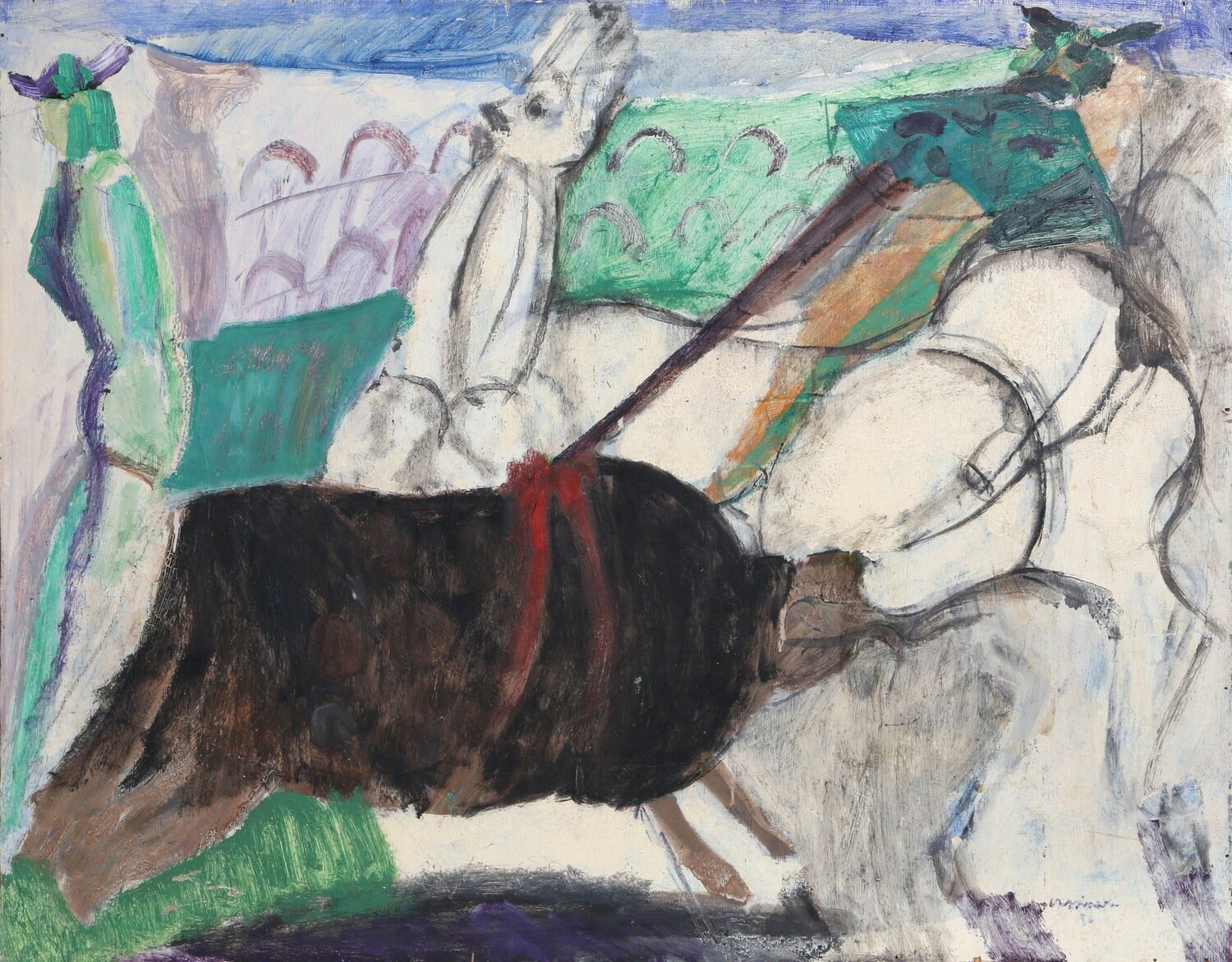 Bull Fighting Arena Bruno Cassinari
