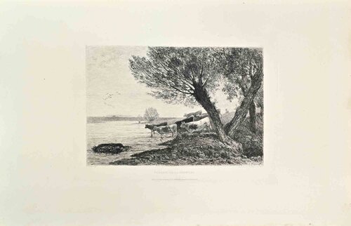 Passage de la Ternoise von Théophile-Narcisse Chauvel, Druck kaufen auf Singulart