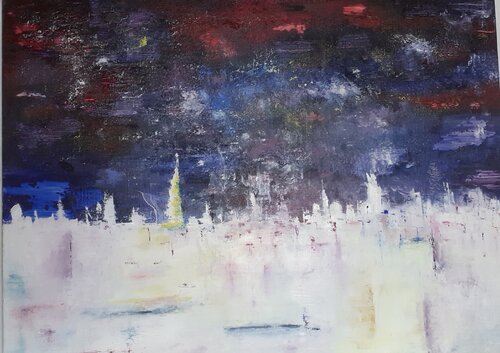 abstraction n°63 van Denise Fourier, Schilderij te koop op Singulart