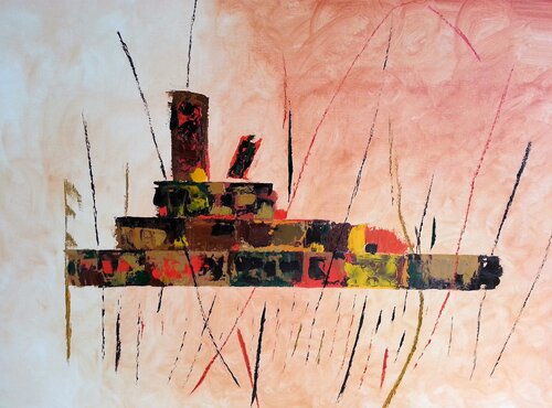 abstraction n°19 van Denise Fourier, Schilderij te koop op Singulart