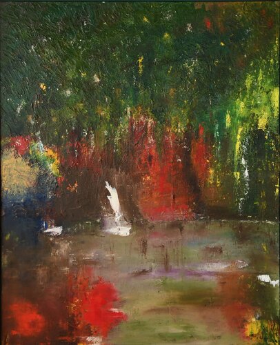 abstraction N°71 di Denise Fourier, Pittura in vendita su Singulart