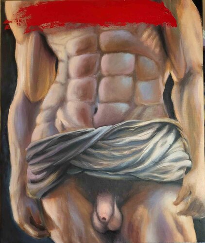 Screwe Moral di Elena Mardashova, Pittura in vendita su Singulart