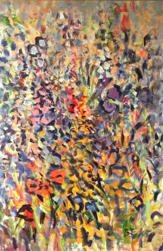 FLOWER POWER di Barbara Schauß, Pittura in vendita su Singulart