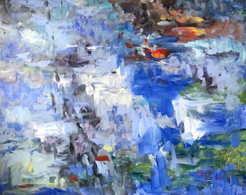 WHEN THE LIVING IS EASY de Barbara Schauß, Pintura a la venta en Singulart