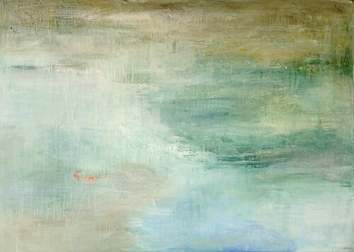 LAGUNA VIVA van Barbara Schauß, Schilderij te koop op Singulart