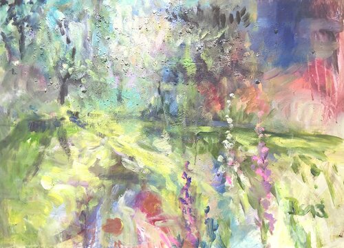 SECRET GARDEN II par Barbara Schauß, Œuvre sur papier en vente sur Singulart