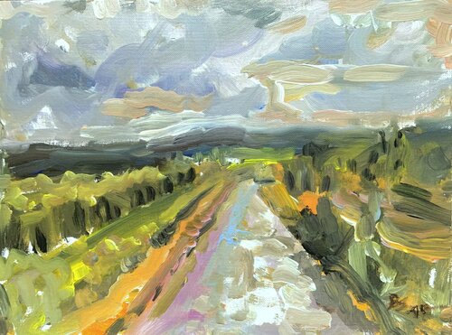 GEWITTERSTIMMUNG van Barbara Schauß, Schilderij te koop op Singulart
