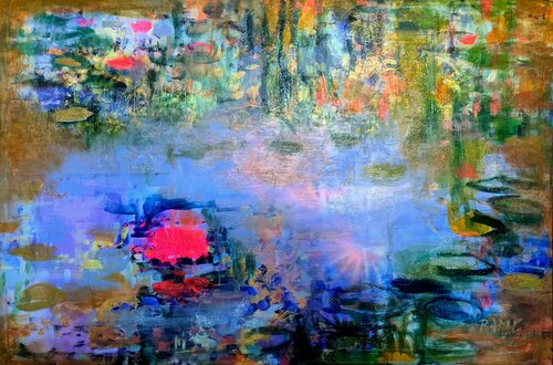 FUN POND di Barbara Schauß, Pittura in vendita su Singulart