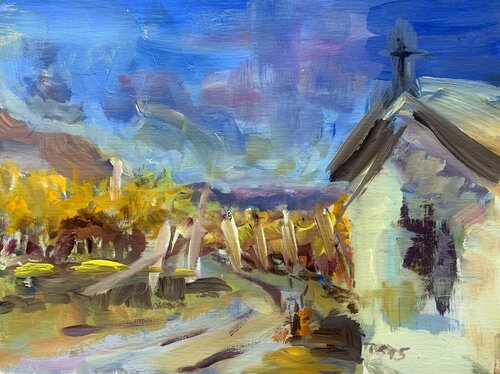 SÜDTIROLER IMPRESSION van Barbara Schauß, Schilderij te koop op Singulart