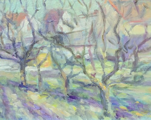 APFELGÄRTEN IM FRÜHJAHR Barbara Schauß