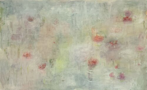 MILKY POND van Barbara Schauß, Schilderij te koop op Singulart